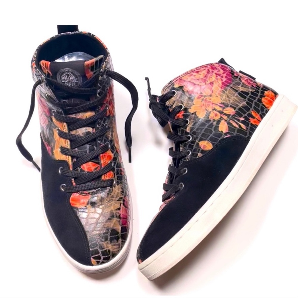 NFN Gourmet Floral Leather Quattro Skate 2P Sneakers Unisex